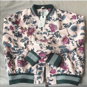 Cotton On Floral Bomber Jacket